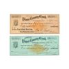 Image 1 : Ca. 1880 Pima County Bank Notes Arizona Territory