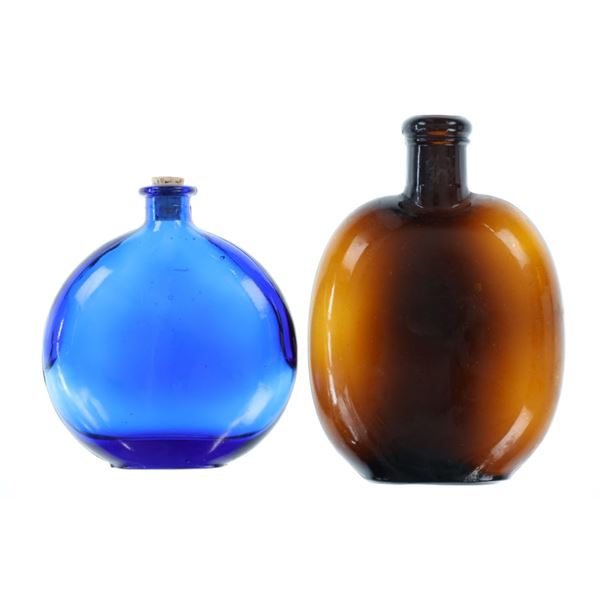 Ca. 1880's Tombstone, A.T. Pumpkin Seed Bottles