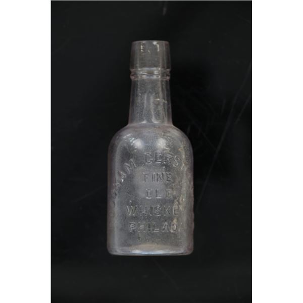 Prohibition Era Rosskam Gerstley & Co. Bottle