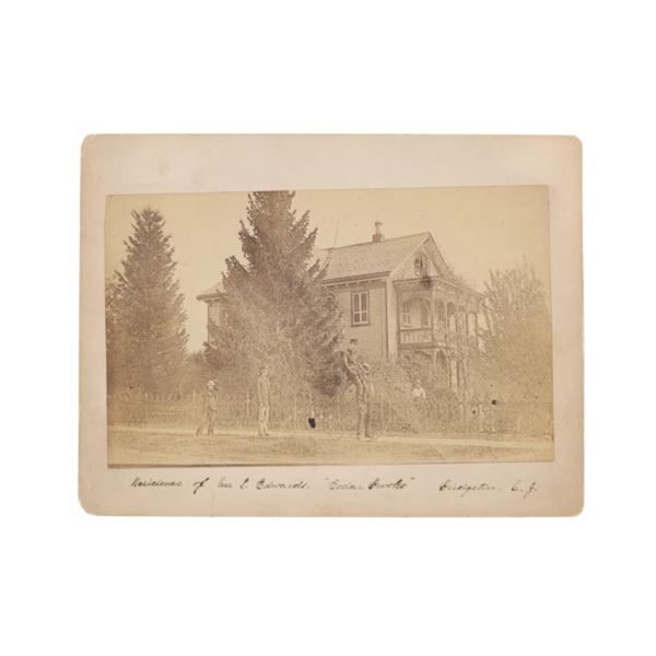 "Cedar Brooks" E. Edwards Residence Boudoir Card