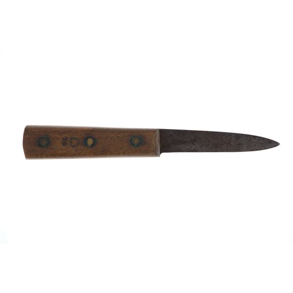 Rare S. L. Hart Wood Handled Knife, ca. 1880-1890