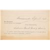 Image 7 : 1881 Tombstone Anheuser-Busch Letter