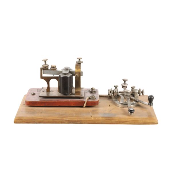 J.H. Bunnell Telegraph Sounder / Relay 1881