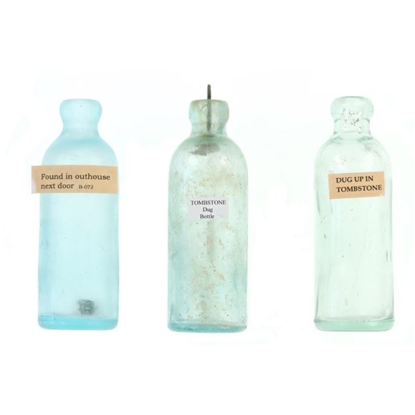 Tombstone, A.T. Found Pre-Prohibition Bottles (3)