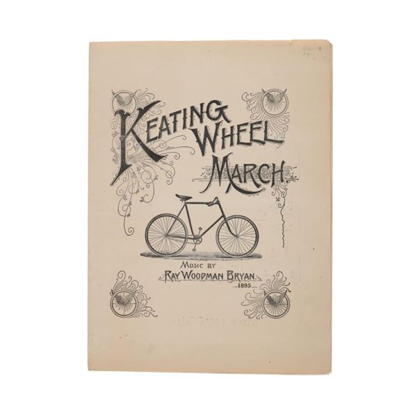 Ca. 1895 Keating Wheel March by Ray Woodman Bryan