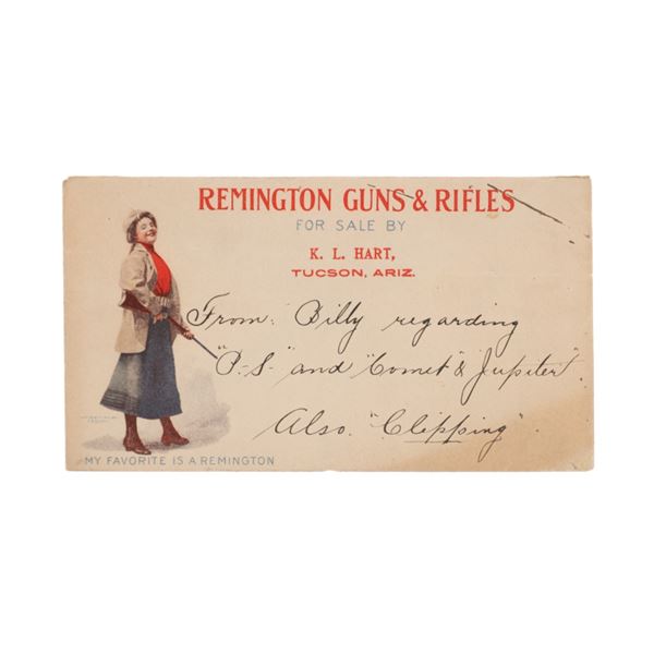 Kirt L Hart Remington Guns & Rifles Advertisement