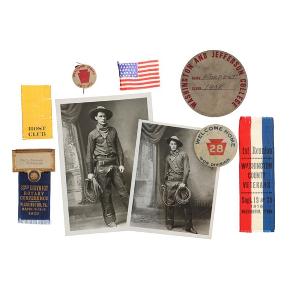 Earle R. Forrest Ephemera Items 1890s-1900s (9)