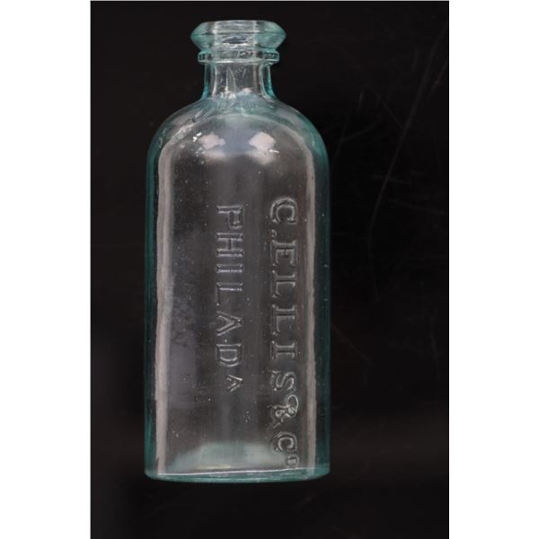 C. Ellis & Co. Tombstone Found Medicinal Bottle