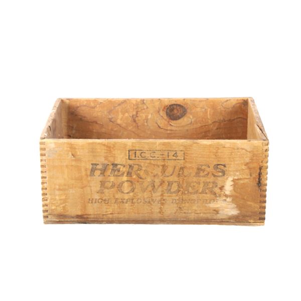 Original Hercules Powder Explosives Box 1910-20s