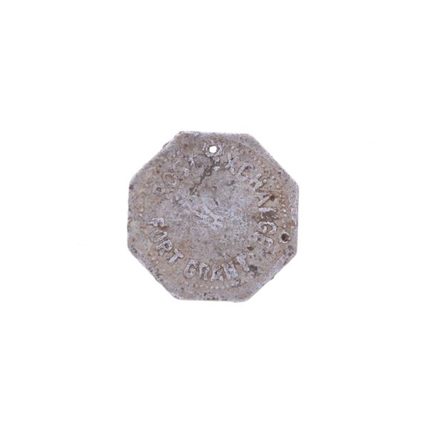 1880's Fort Grant Arizona Post Exchange 10¢ Token