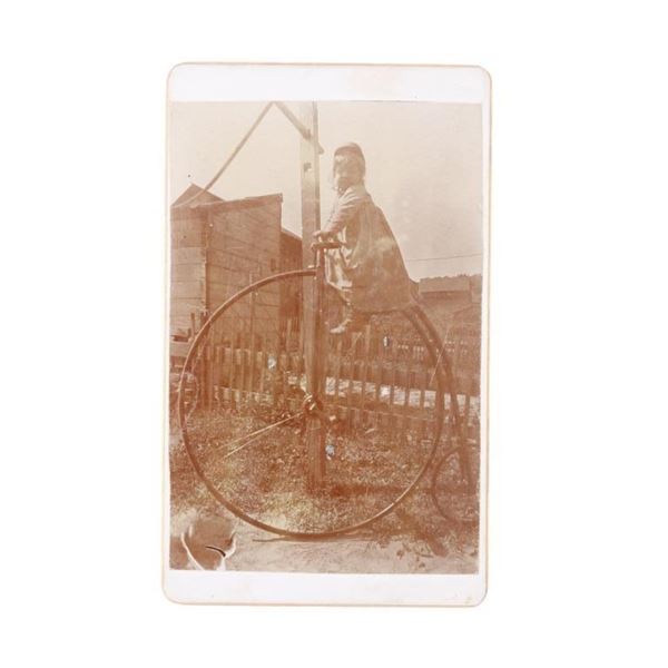Tombstone, AT Toddler on High Wheel Carte de Viste