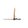 Image 2 : Miners Candlestick Holders W/ Original Candles (2)