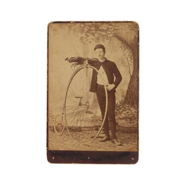 Harkness: Julius Lutgen High Wheel Cabinet Card