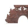 Image 3 : 19th German Black Forest Walnut Mirror Mail Slot