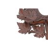 Image 5 : 19th German Black Forest Walnut Mirror Mail Slot