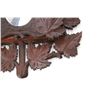 Image 6 : 19th German Black Forest Walnut Mirror Mail Slot