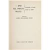 Image 5 : Scarce 1st Ed. "-And All Points West!", W. S. Hart