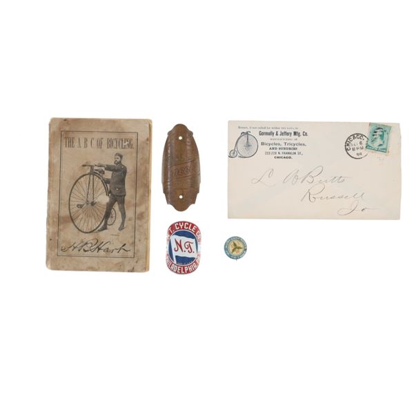 Bike & High Wheel Bike Ephemera 1880-90s (5)
