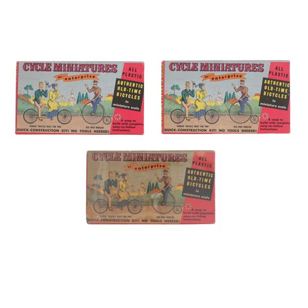 Boxed Cycle Miniatures By Enterprise 1954 (3)
