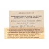Image 1 : 1884 Tombstone Execution Hanging Invitation