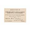 Image 2 : 1884 Tombstone Execution Hanging Invitation