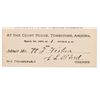 Image 3 : 1884 Tombstone Execution Hanging Invitation