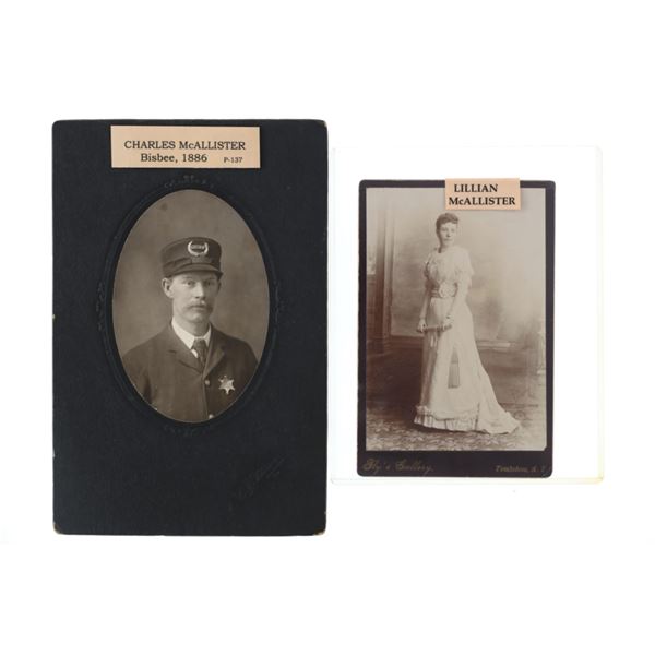 C.S. Fly Chief Police Charles & Lillian McAllister