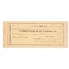 Image 2 : Tombstone, A.T. & Wells Fargo & Co. Express Checks