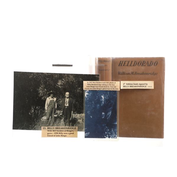 SIGNED 1st Ed. Helldorado by Breakenridge & Photos