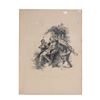 Image 10 : R.E. Todhunter Mixed Media Tombstone Western Art