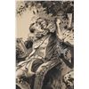 Image 6 : R.E. Todhunter Mixed Media Tombstone Western Art