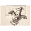Image 2 : "Ranch Lover" Western Pulp Mixed Media - Todhunter