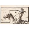 Image 3 : "Ranch Lover" Western Pulp Mixed Media - Todhunter