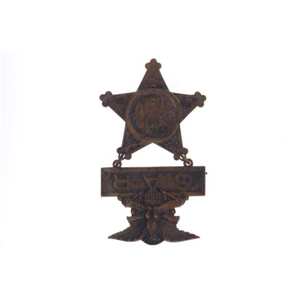 Civil War Era G.A.R. Service Medal Est. 1866