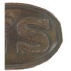 Image 3 : U.S. Civil War Era Brass Belt Buckle Pair c. 1860s