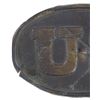 Image 9 : U.S. Civil War Era Brass Belt Buckle Pair c. 1860s