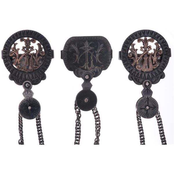 T. Hausmann & Sons Sterling Silver Suspender Drops