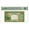 Image 1 : Bahamas. Government of the Bahamas, 1936 (ND 1961) Issued Banknote.