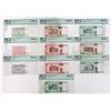 Image 1 : Belarus. National Bank of Belarus, 2000 to 2011, Issued Group of 10 Banknotes.