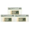 Image 1 : Bohemia & Moravia. Protectorate of Bohemia & Moravia, ND (1940), Specimen Banknote Trio.