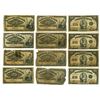 Image 1 : Canada. Dominion of Canda, 1900 to 1923, Issued Group of 12 Banknotes.