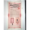 Image 1 : Chinese Imperial Railway - Shanghai-Nanking Railway, 1907, £100 Sterling I/U Bond