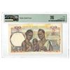 Image 2 : FWA. Banque de l'Afrique Occidentale, 1946, The Second of 2 Sequential Issued Banknotes.