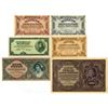 Image 1 : Hungarian and Polish Issued Banknote Assortment, 1919 to 1946, Group of 6 Issued Banknotes.
