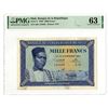 Image 1 : Mali. Banque de la Republique du Mali, 1960, Issued Banknote.