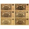 Image 2 : Russia. Government Treasury Notes, 1919, Group of 6 Notes
