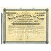 Image 1 : Russia & England, Imperial Russian Cotton & Jute Factory Ltd., 1894, Specimen Stock Certificate.