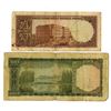 Image 2 : Turkey. Central Bank of Turkey, L.1930 (1952 to 1964), Issued Banknote Pair.