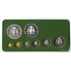 Image 2 : Guyana Proof set by the Franklin Mint, 1977, Proof Set.