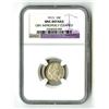 Image 1 : U.S. Barber Silver Dime, 10 Cents, 1913, NGC graded UNC Details.